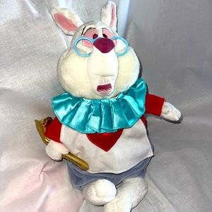 Disney Store White Rabbit Plush